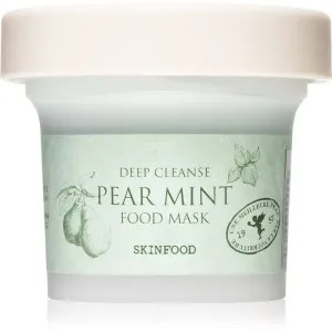 Skinfood Food Mask Pear Mint nährende, regenerierende Maske mit kühlender Wirkung 120 g