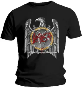Slayer T-Shirt Silver Eagle Black S