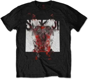 Slipknot T-Shirt Unisex Devil Single - Logo Blur Black M