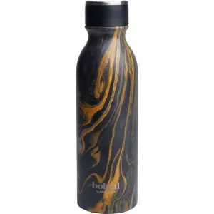 Smartshake Bohtal Wasserflasche aus rostfreiem Stahl Farbe Black Marble 600 ml