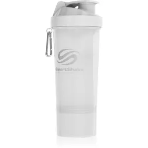 Smartshake Slim Sport-Shaker + Behälter Farbe Pure White 500 ml