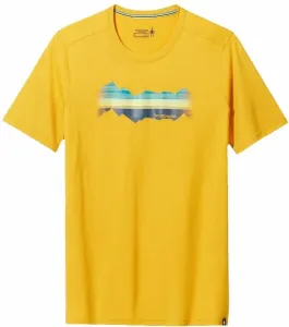 Smartwool Mountain Horizon Graphic Short Sleeve Tee Honey Gold S T-Shirt