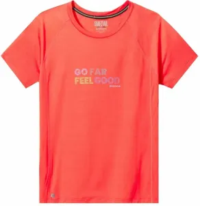 Smartwool Women's Active Ultralite Go Far Feel Good Graphic Short Sleeve Tee Carnival S Outdoor T-Shirt