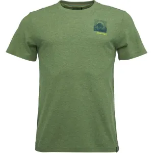 Smartwool NATURE THINGS GRAPHIC SS TEE Herren T-Shirt, grün, größe L