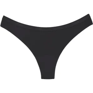 Snuggs Period Underwear Brazilian: Light Flow Black Menstruationsslip aus Stoff bei schwachen Blutungen Größe L Black 1 St
