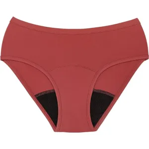 Snuggs Period Underwear Classic: Heavy Flow Raspberry Menstruationsslip aus Stoff bei starker Menstruation Größe XL Rasberry 1 St