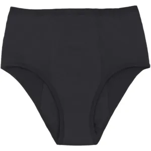 Snuggs Period Underwear Night: Heavy Flow Black Menstruationsslip aus Stoff bei starker Menstruation Größe S Black 1 St