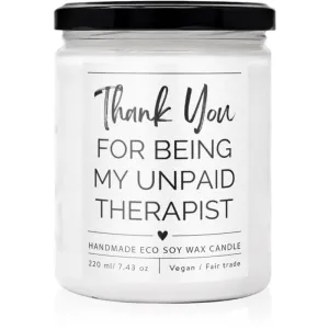 Soaphoria Thank You for Being My Unpaid Therapist Duftkerze 220 ml