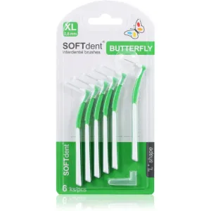 SOFTdent Butterfly XL Zahnbürste für die Zahnzwischenräume 0,8 mm 6 St