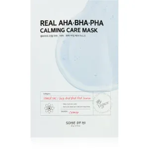 Some By Mi Clinical Solution AHA∙BHA∙PHA Calming Care Mask Beruhigende Tuchmaske für unreine Haut 20 g