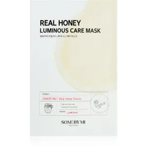 Some By Mi Clinical Solution Honey Luminous Care Mask Aufhellende Tuchmaske 20 g