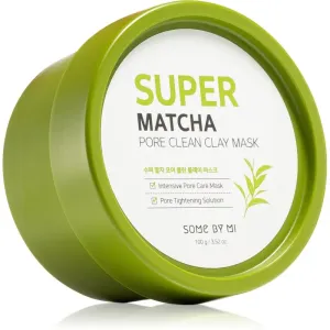 Some By Mi Super Matcha Pore Clean reinigende Gesichtsmaske mit Tonmineralien zum verkleinern der Poren 100 g
