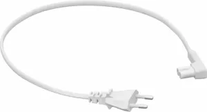 Sonos One/Play:1 Short Power Cable White 0,5 m Weiß