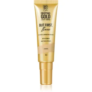 Dripping Gold But First Base aufhellende Make up-Basis Farbton Caramel 30 ml