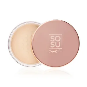 SOSU Cosmetics Face Focus Mattierender Puder zum Fixieren Farbton 01 Light 11 g