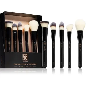 SOSU Cosmetics Premium Brushes The Face Collection Pinselset für einen perfekten Look 5 St