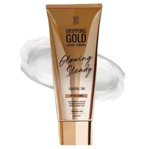 Dripping Gold Selbstbräunungscreme Medium/Dark Dripping Gold Glowing Steady (Gradual Tan) 200 ml