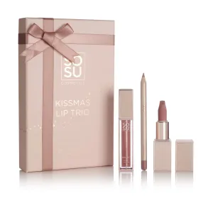 SOSU Cosmetics Kissmas Lip Trio Geschenkset (für Lippen)