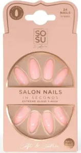 SOSU Cosmetics Künstliche Nägel Soft & Subtle (Salon Nails) 24 St