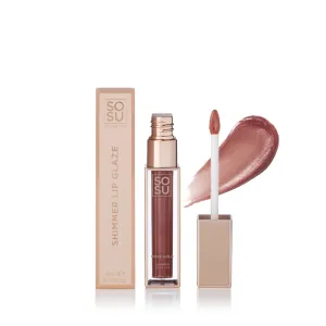 SOSU Cosmetics Lipgloss Shimmer (Lip Glaze) 6 ml Rose Gold