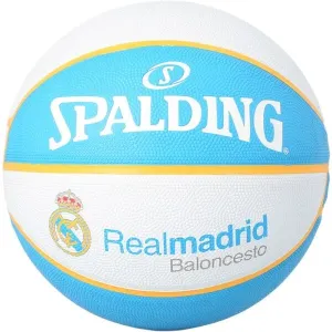 Spalding REAL MADRID EL TEAM Basketball, weiß, größe 7