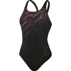 Speedo HYPERBOOM PLACEMENT MUSCLEBACK Sportbadeanzug für Damen, schwarz, größe 38