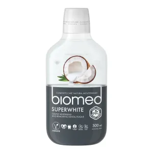 Biomed Mundspülung für sicheres Bleaching Superwhite 500 ml