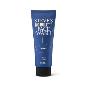 Steve's No Bull***t Face Wash Reinigungsgel für das Gesicht für Herren 100 ml