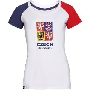 Střída CZECH T-SHIRT Damen T-Shirt, weiß, größe XL