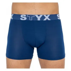 Styx MEN'S BOXERS LONG SPORTS RUBBER Boxershorts, blau, größe S