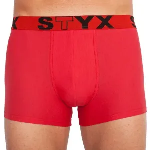Styx MEN'S BOXERS SPORTS RUBBER Boxershorts, rot, größe L
