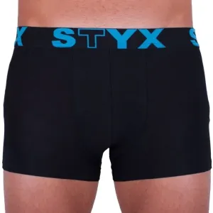 Styx MEN'S BOXERS SPORTS RUBBER Boxershorts, schwarz, größe S
