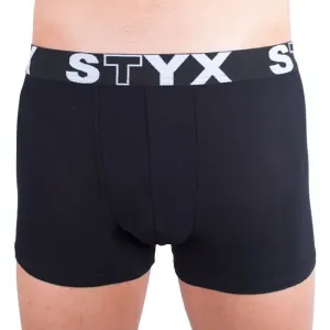 Styx MEN'S BOXERS SPORTS RUBBER Boxershorts, schwarz, größe XXL
