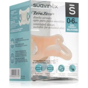 Suavinex Zero Zero Physiological Teat Schnuller 0-6 m 1 St