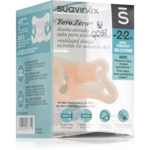 Suavinex Zero Zero Physiological Teat Schnuller -2-2 m 1 St