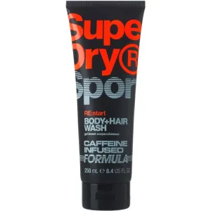 Superdry RE:start Duschgel für Haare und Körper für Herren 250 ml
