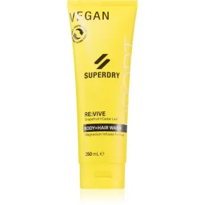 Superdry RE:vive Duschgel für Haare und Körper für Herren 250 ml