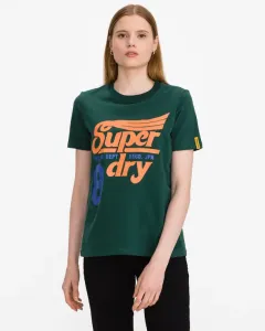 SuperDry Collegiate Cali State T-Shirt Grün