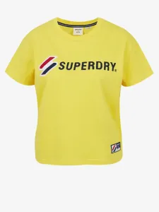SuperDry Sportstyle Graphic Boxy T-Shirt Gelb #247556