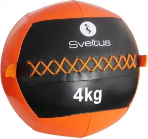 SVELTUS WALL BALL 4 KG Medizinball, orange, größe 4 KG