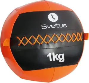 SVELTUS WALL BALL 1 KG Medizinball, orange, größe 1 KG