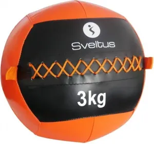 SVELTUS WALL BALL 3 KG Medizinball, orange, größe 3 KG