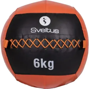 SVELTUS WALL BALL 6 KG Medizinball, orange, größe 6 KG