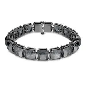 Swarovski Glitzerndes Armband mit grauen Kristallen Millenia 5612682