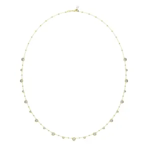 Swarovski Lange vergoldete Halskette mit Kristallen Imber 5680091