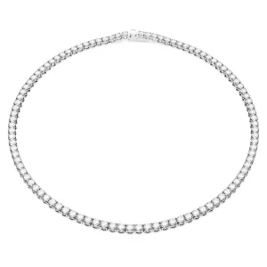 Swarovski Luxus-Halskette mit klaren Kristallen Matrix Tennis 5681796 41 cm
