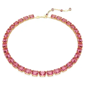 Swarovski Markante Halskette mit rosa Kristallen Millenia 5683429