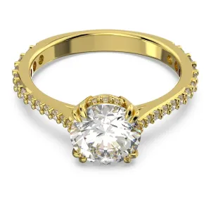 Swarovski Wunderschöner vergoldeter Ring mit Kristallen Constella 5642619 52 mm