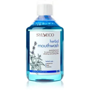 Sylveco Dental Care Mundwasser zum Stärken und Erneuern des Zahnschmelzes für empfindliches Zahnfleisch 500 ml