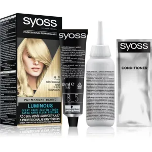 Syoss Color Permanent-Haarfarbe Farbton 8-5 Light Ashy Blond 1 St